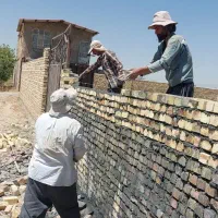 بنا/بنایی/تخریب/بلوک وآجر/شفته ریزی