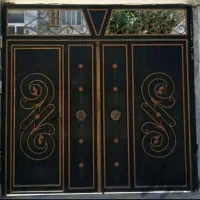 درب پارکینگ،پیلوت،زیرپله،اهنی