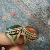 انگشتر سالم و قدیمی با رکاب نقره