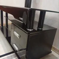 میز تلویزیون شیشه ای