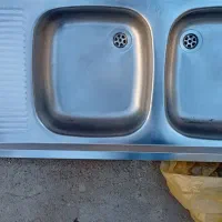 سینک ظرفشویی دو قلو درحد