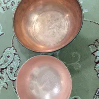 یک جفا کاسه مسی