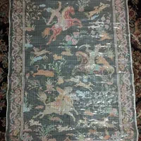 نقشه فرش شکارگاه