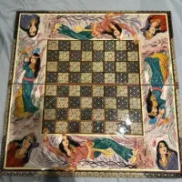 تخته نرد خاتم کاری