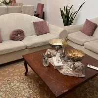 مبلمان 7 نفره به همراه میز نهار خوری 8 نفره