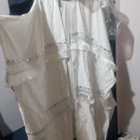مانتو سفید مجلسی