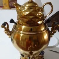 سماور طلایی