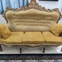 مبل سلطنتی ۹ نفره و میز صندلی ناهار خوری ۶ نفره