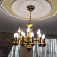 لوستر 18شعله دو عدد