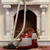 جارو برقی همراه با بخار شو