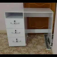 میز سفید تمام ام دی اف
