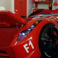 تخت خواب کودک و نوجوان تحویل فورری ماشینی آراچوب