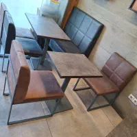 مبلمان فست‌فود برند جهانتاب  ست کامل ۲۶ نفره