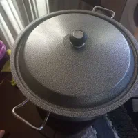 قابلمه تفلون/سینی آینه ای/چرخ گوشت/سرخ کن/ اردوخور