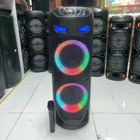 باند اسپیکر تکی و شارژی ساینی میکروفون دار