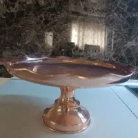 ظرف پایه دار مسی