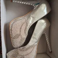 کفش پاشنه بلند مجلسی زنانه
