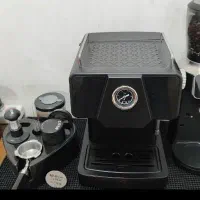اسپرسوساز نیمه صنعتی و آسیاب قهوه Mebashi