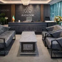 مبلمان اداری،نیم ست،جذاب، بادوام کد589