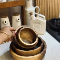 کاسه چوبی گردو