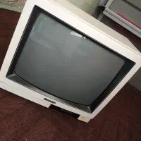تلویزیون نوستالژی قدیمی رنگی شارپ سالم