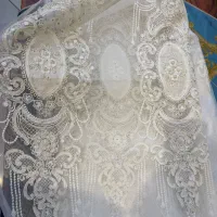 تور طرحدار و زیر پرده