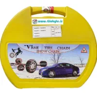زنجیر چرخ فلزی خاردار قفل دار جنس درجه یک سایز 13