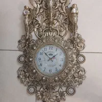 ساعت دیواری طرح برنز سالمه سالم رنک ثابت زیبا