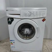 ماشین لباسشویی دست دوم الجی۷کیلوباضمانت حمل رایگان