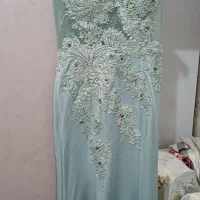 پیرهن. کاپ دار. منجق دوزی