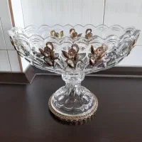 ظرف قدیمی بلور و تمیز