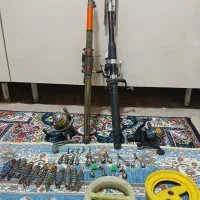 لنسر ماهیگیری با وسایل