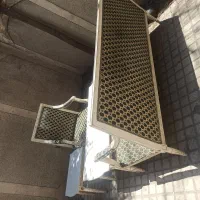 مبل استیل قدیمی جهت بازسازی