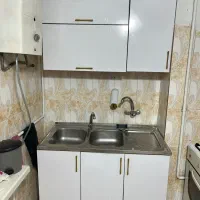 کابینت آشپزخانه همراه با سینک دوقلو