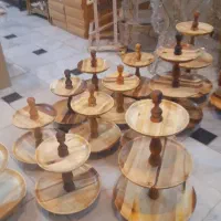شیرینی خوری های چوب گردو