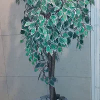 درخت مصنوعی (بنجامین و چنار)
