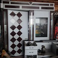 دکور چوبی MDF برای مغازه