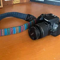 دوربین 200D کنون در حد نو canon با لنز و کیف