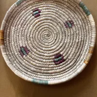 سینی حصیری بزرگ
