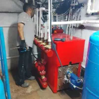 تاسیسات موتورخانه استخر و جکوزی