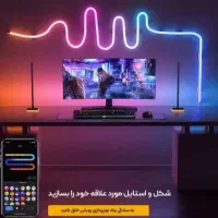 ریسه نئون فلکسی فول کالر 5 متری و 10 متری سقف ابری