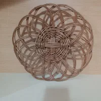 دیوارکوب حصیری