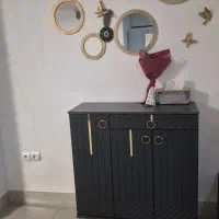 ست وسایل چوبی تمیز سالم