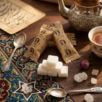 قند کاغذی ۲حبه