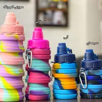قمقمه بطری آب سیلیکونی تاشو|ظروف نگهدارنده، پلاستیکی، یک‌بارمصرف|فیروزآباد (فارس), |دیوار