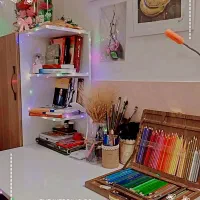 سفارش نقاشی مداد رنگی چهره