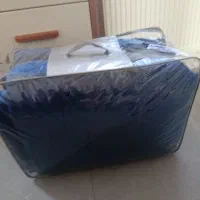 رو تختی ترکیه مارک spirit دونفره رنگ آبی کاملا نو