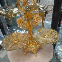 ظرف شیرنی طلایی عماراتی