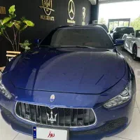 مازراتی گیبلی مدل ۲۰۱۶ پلاک منطقه آزاد کیش