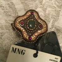 انگشتر نقره زنانه منگو mango